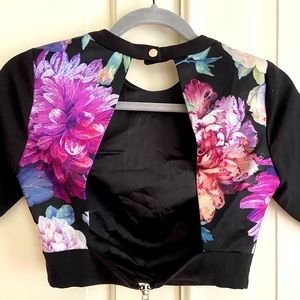 Super Sexy Sophisticated NBD x REVOLVE Crop Top with Cutout Open Back